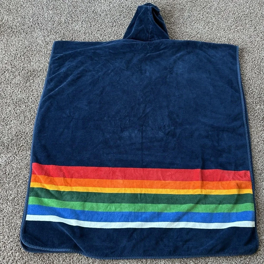 Poler Pendleton‎ Towel Poncho Crater Lake Hooded Surf Swim Beach Wearable